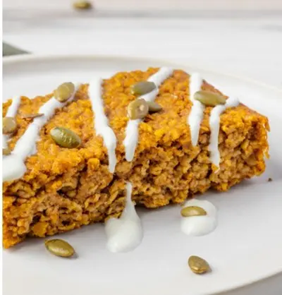 BeWell! Pumpkin Ba ked Oatmeal